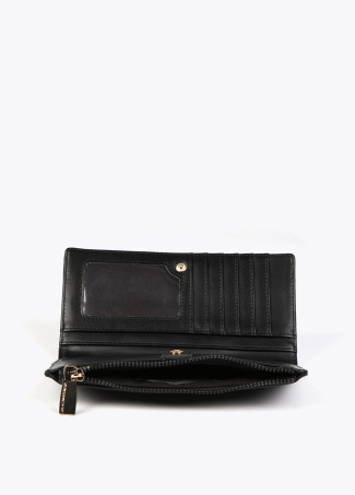 Billetero efecto piel monograma