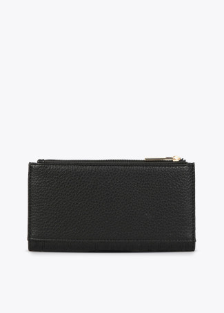 Billetero efecto piel monograma