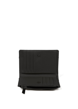 Monedero efecto piel monograma