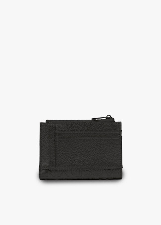 Monedero efecto piel monograma