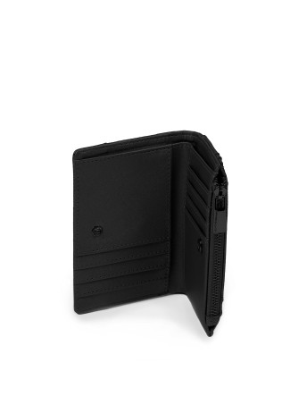 Monedero efecto piel monograma