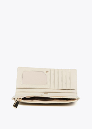 Billetero efecto piel monograma