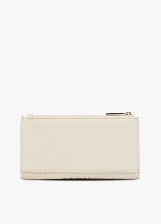 Billetero efecto piel monograma