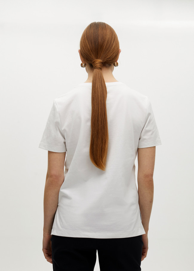 Rhinestone tiger T-shirt