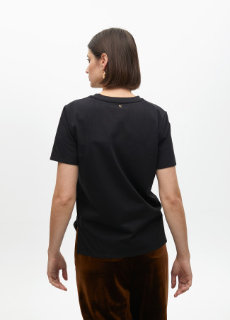 Rhinestone tiger T-shirt