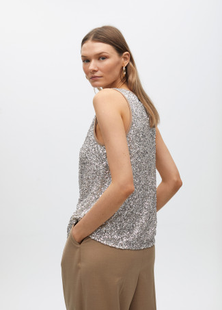 Sequined top