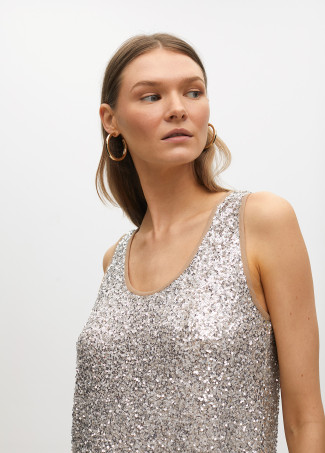 Sequined top