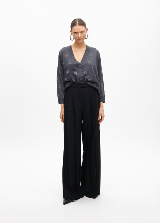 Cardigan avec strass M