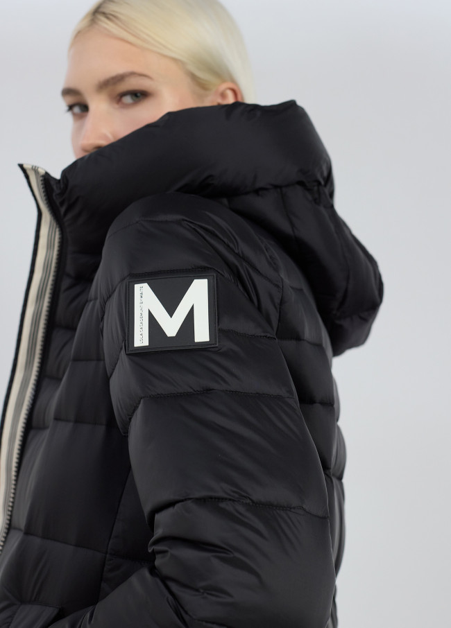 Anorak largo forro logotipado