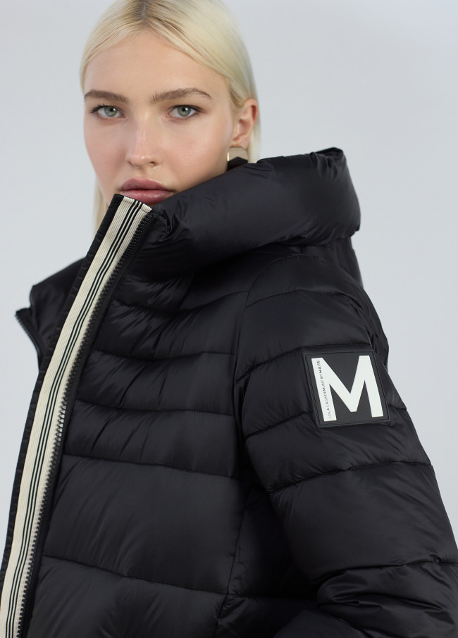 Anorak largo forro logotipado