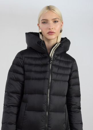 Anorak largo forro logotipado