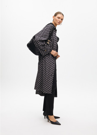 Long Polka Dot Parka - Lola Casademunt