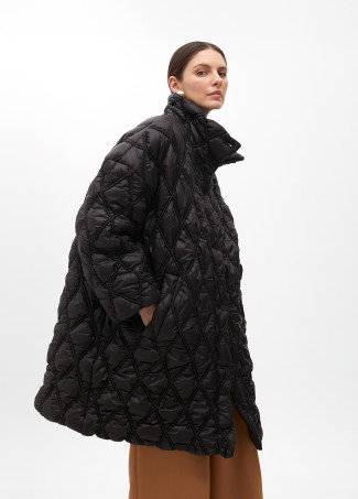 3/4 length lightweight quilted coat