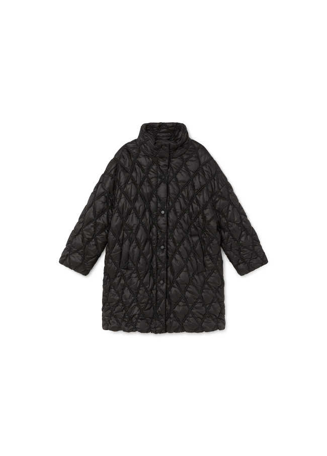 3/4 length lightweight quilted coat