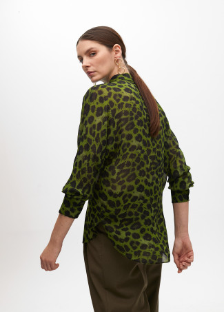 Chemise imprimée animal