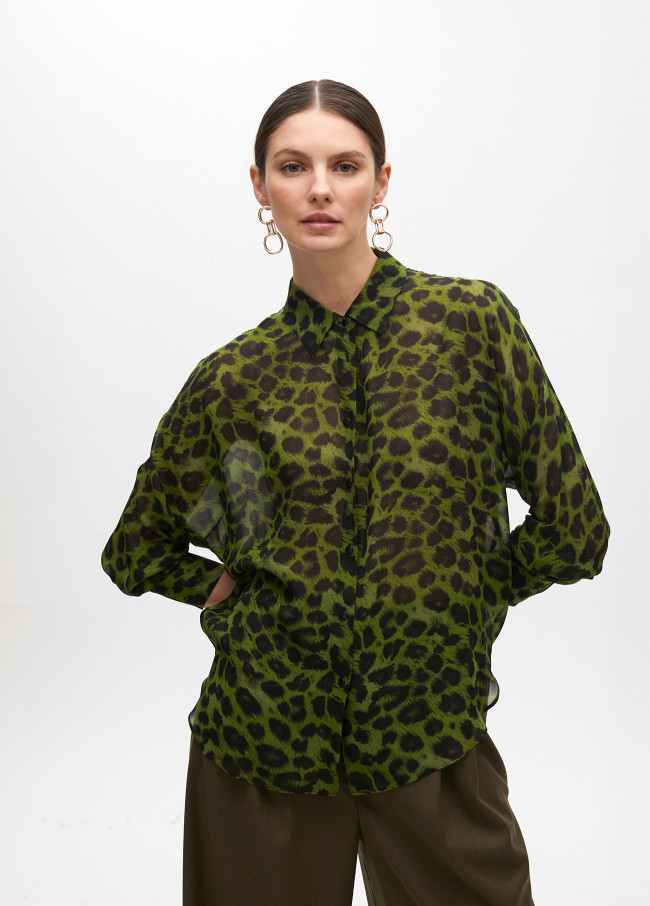 Animal print shirt