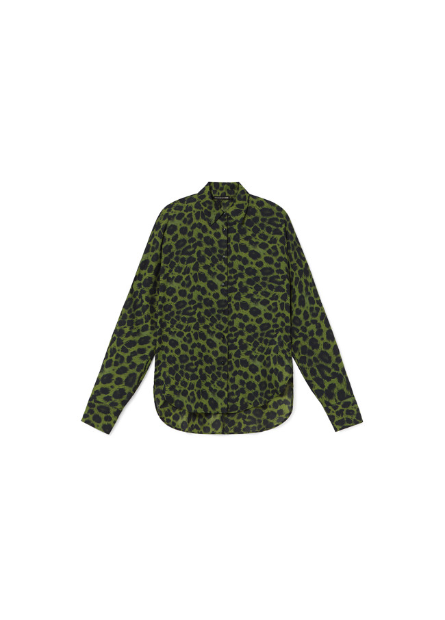 Chemise imprimée animal