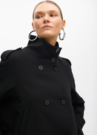 Pleated Back Short Jacket - Lola Casademunt