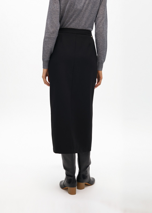 Falda midi tablas