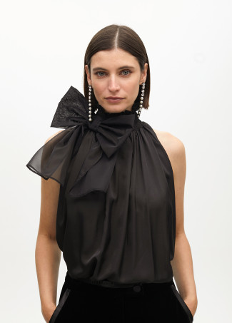 Top Halter com Laço