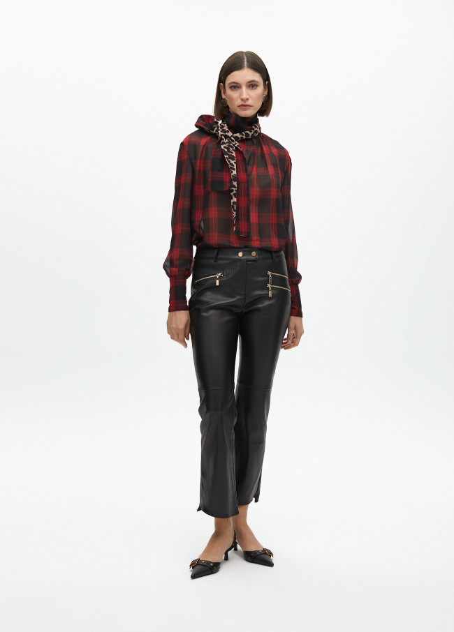 Camisa lazada animal print