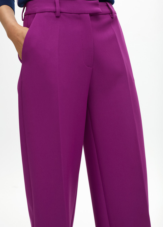 Pantalón traje recto