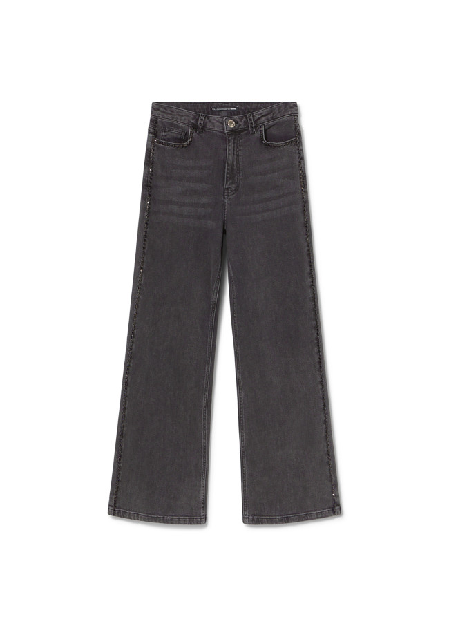 Pantalón Ancho con tachas