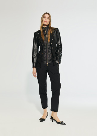 Blazer Kombinierte Stoffe mit Innenweste