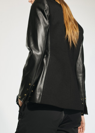 Blazer Kombinierte Stoffe mit Innenweste