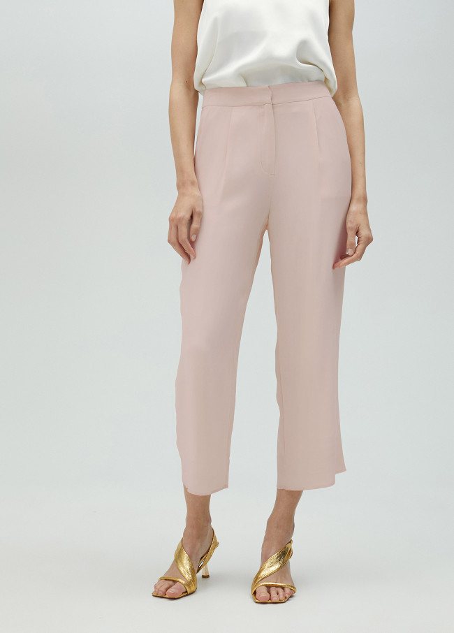 Pantalon droit fluide