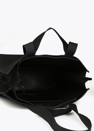 Mittelgroßer Shopper aus Monogramm-Stoff