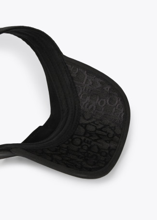 Visera tejido monograma