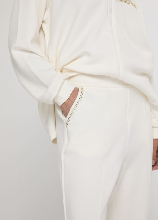 Jogger básico detalle strass