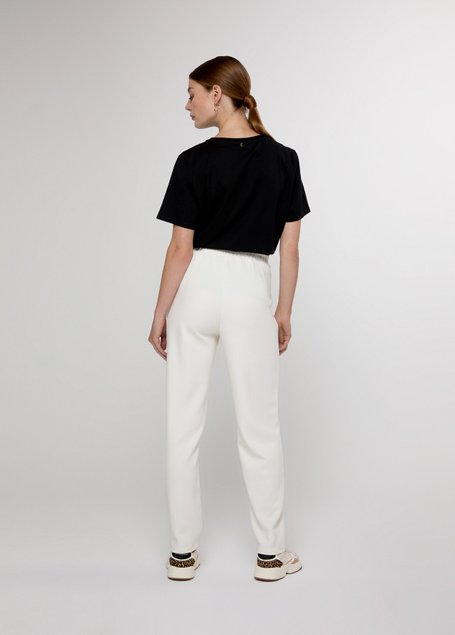 Jogger básico detalle strass