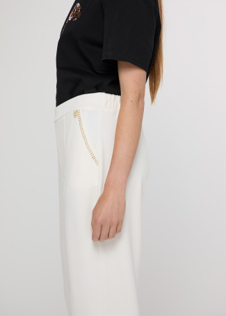 Jogger básico detalle strass