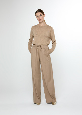 Pantalón recto ajustable