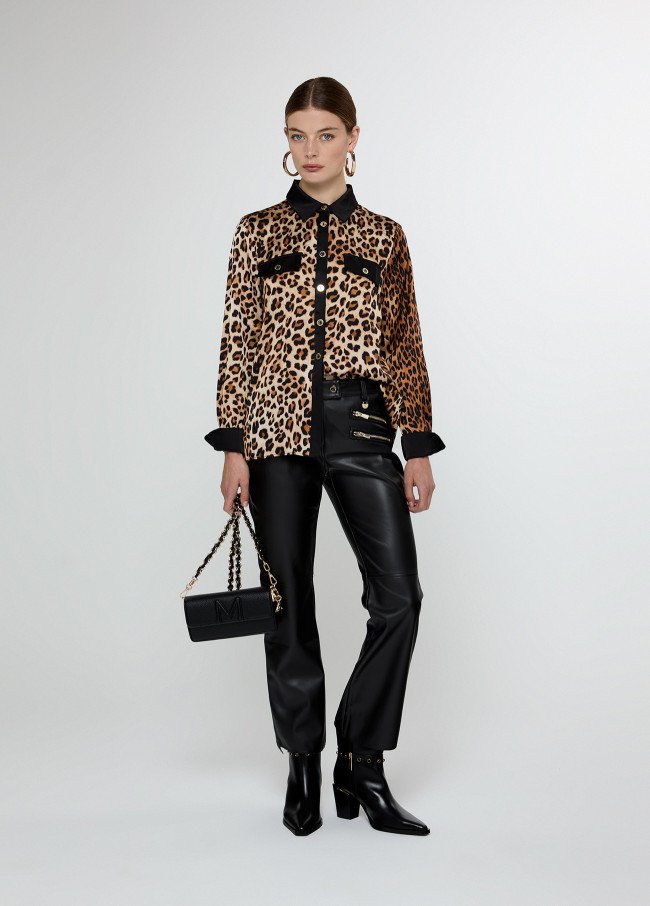 Camisa animal print