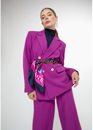 Foulard imprimé floral