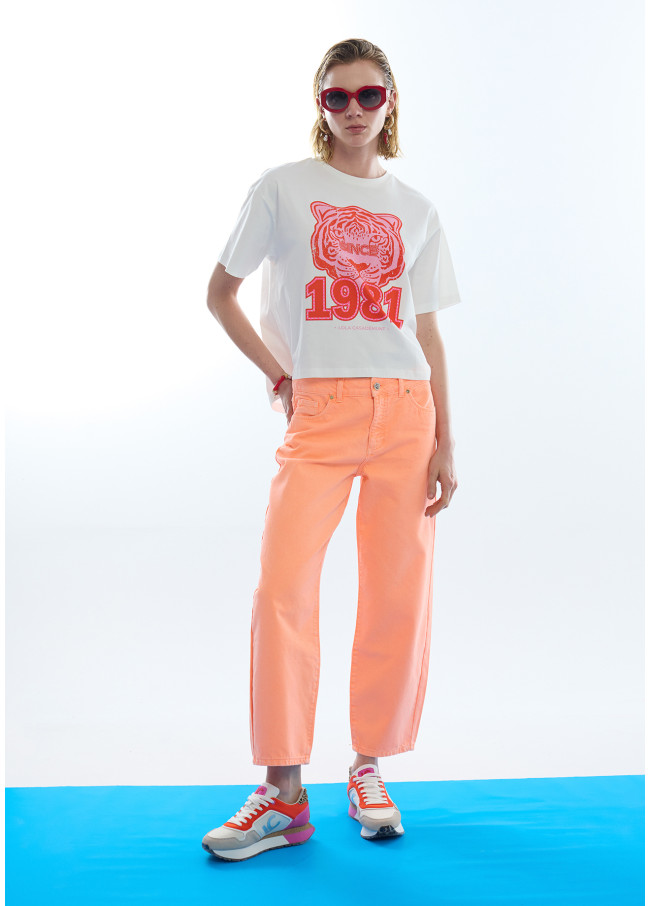 Tricolor Platform Sneakers in Combined Fabrics...