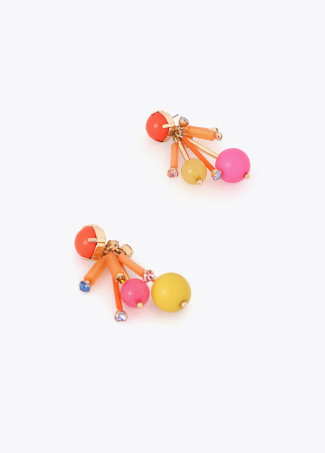 Multicolor Acrylic Earrings