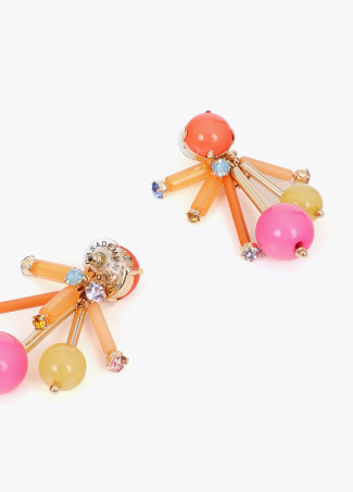 Multicolor Acrylic Earrings