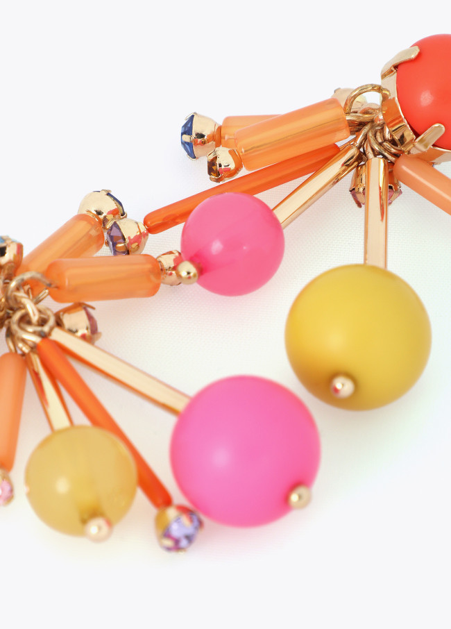 Multicolor Acrylic Earrings