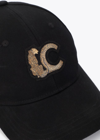 Casquette avec Détail Léopard