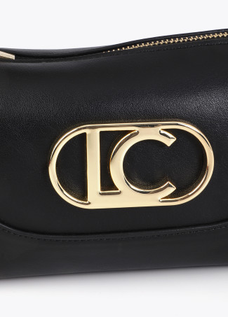 Schultertasche mit Knotenhenkel und Unterteil