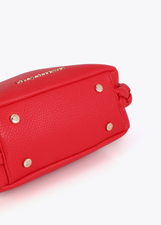 Bolso bandolera asa metálica troquelada