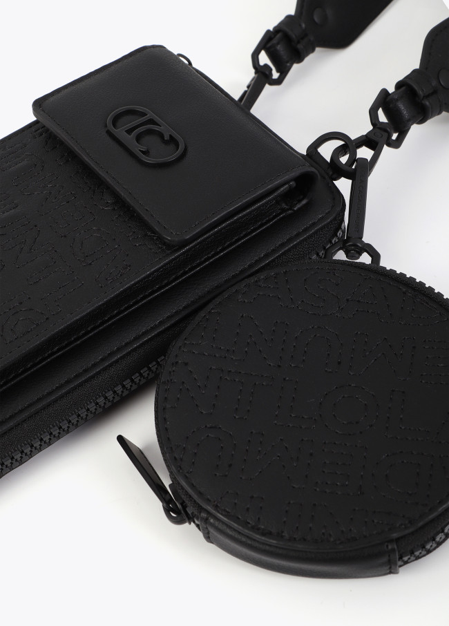 Stitched Logo Mobile Pouch