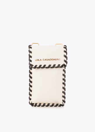 Contrast Finish Mobile Bag