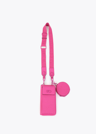 Pochette de Portefeuille avec Logo Brodé