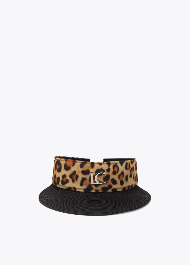 Viseira de Tecido Listrado