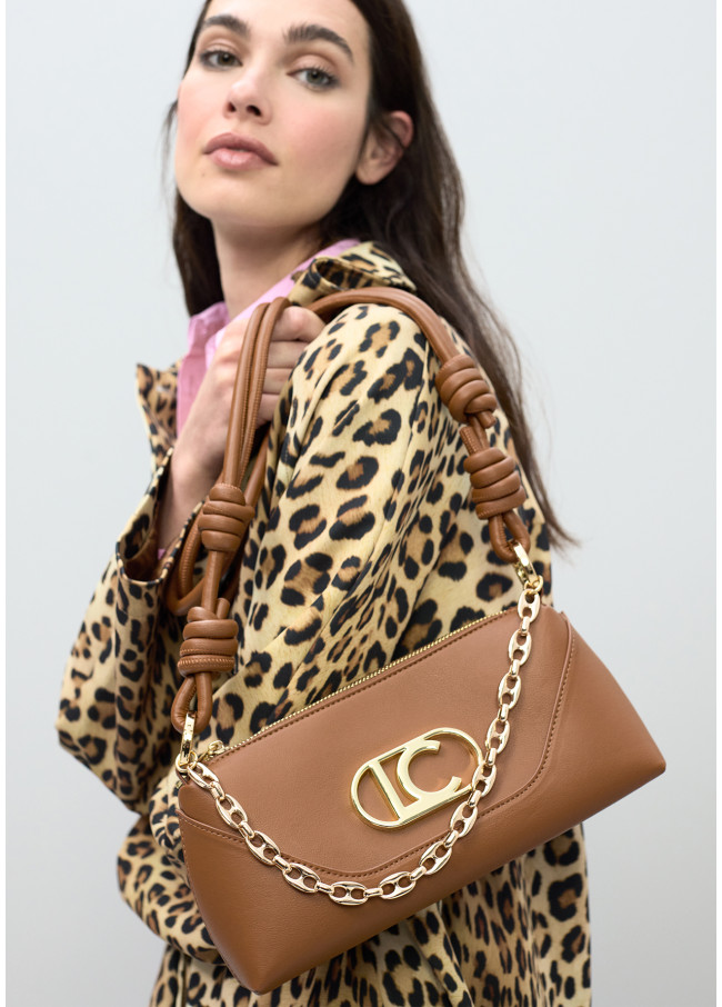 Knotted Handle Crossbody Bag